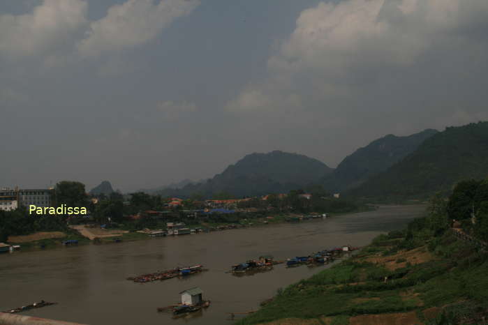 The Lo River at Tuyen Quang City