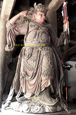 Tay Phuong Pagoda Guard