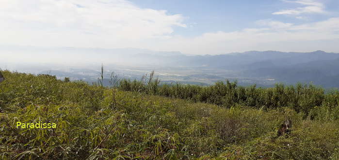 A view of Dien Bien Phu Airfield from a Howitzer Point