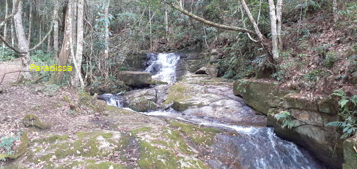 The Thien Thai Waterfall at the Bidoup Nui Ba National Park