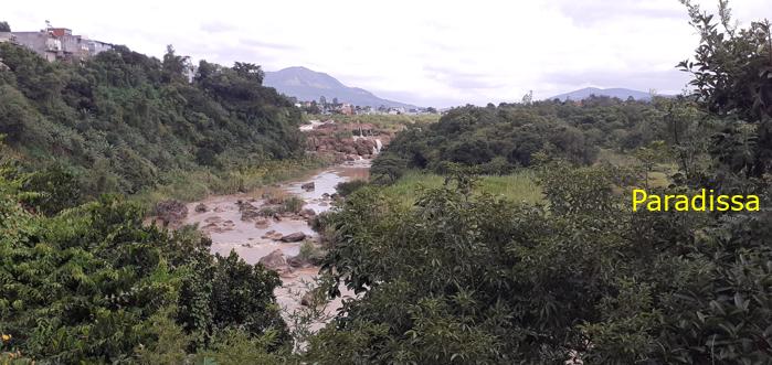 The Lien Khuong Waterfall in Duc Trong District, Lam Dong Province